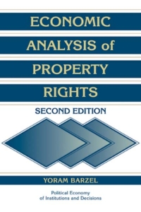 صورة الغلاف: Economic Analysis of Property Rights 2nd edition 9780521592758