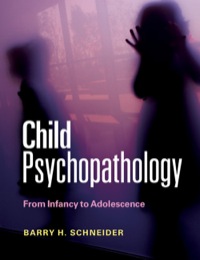 Imagen de portada: Child Psychopathology 1st edition 9780521193771