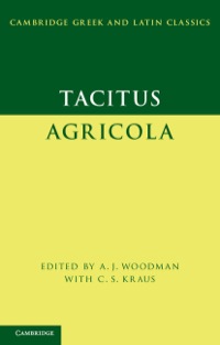 Cover image: Tacitus: Agricola 1st edition 9780521876872