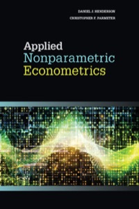 Cover image: Applied Nonparametric Econometrics 1st edition 9781107010253