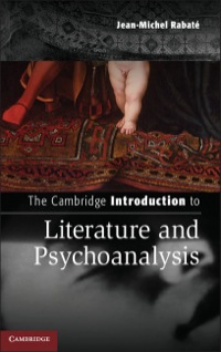 Omslagafbeelding: The Cambridge Introduction to Literature and Psychoanalysis 9781107027589