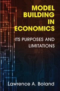 صورة الغلاف: Model Building in Economics 1st edition 9781107032941