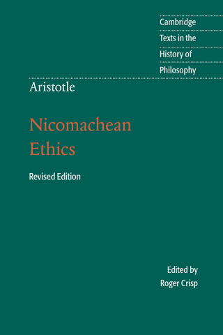Cover image: Aristotle: Nicomachean Ethics 2nd edition 9781107039605