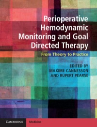Titelbild: Perioperative Hemodynamic Monitoring and Goal Directed Therapy 9781107048171