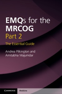 Titelbild: EMQs for the MRCOG Part 2 1st edition 9781107687103