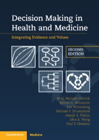 Cover image: Decision Making in Health and Medicine 2nd edition 9781107690479