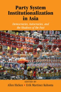 Imagen de portada: Party System Institutionalization in Asia 1st edition 9781107041578