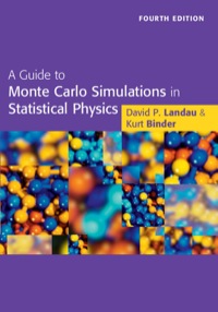 Imagen de portada: A Guide to Monte Carlo Simulations in Statistical Physics 4th edition 9781107074026