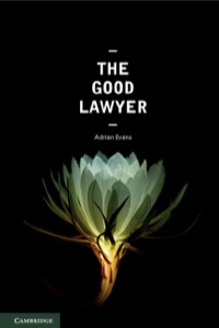 Cover image: The Good Lawyer 9781107423435