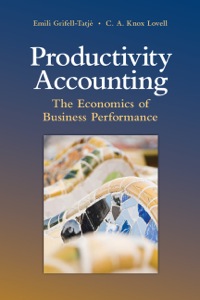 صورة الغلاف: Productivity Accounting 1st edition 9780521883535