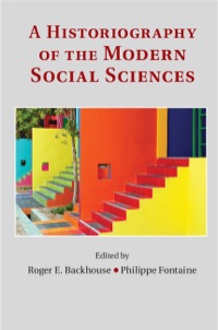 Imagen de portada: A Historiography of the Modern Social Sciences 1st edition 9781107037724
