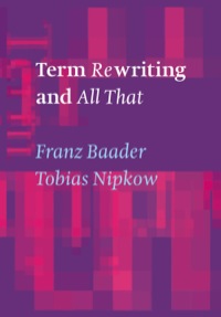 表紙画像: Term Rewriting and All That 1st edition 9780521779203