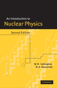 Omslagafbeelding: An Introduction to Nuclear Physics 2nd edition 9780521651493