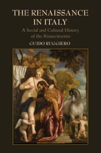 Imagen de portada: The Renaissance in Italy 1st edition 9780521895200