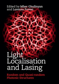 Cover image: Light Localisation and Lasing 1st edition 9781107038776
