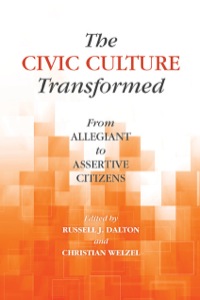表紙画像: The Civic Culture Transformed 1st edition 9781107682726