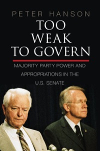 表紙画像: Too Weak to Govern 1st edition 9781107063150