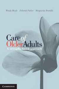 Imagen de portada: Care of Older Adults 1st edition 9781107625457