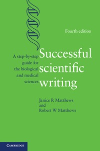 Cover image: Successful Scientific Writing 4th edition 9781107691933