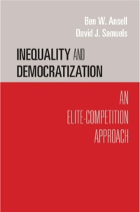 Cover image: Inequality and Democratization 1st edition 9781107000360