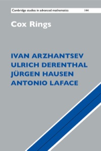 Omslagafbeelding: Cox Rings 1st edition 9781107024625