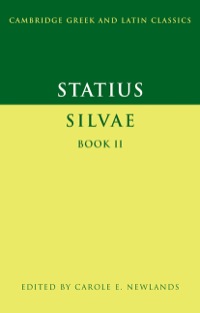Cover image: Statius: Silvae Book II 1st edition 9780521661874