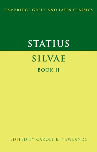 Imagen de portada: Statius: Silvae Book II 1st edition 9780521661874