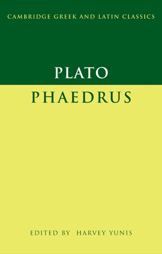Immagine di copertina: Plato: Phaedrus 1st edition 9780521847766