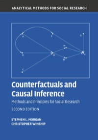 Immagine di copertina: Counterfactuals and Causal Inference 2nd edition 9781107065079