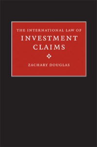 صورة الغلاف: The International Law of Investment Claims 1st edition 9780521855679