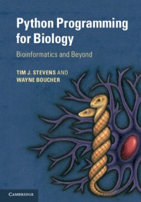 Cover image: Python Programming for Biology 1st edition 9780521895835