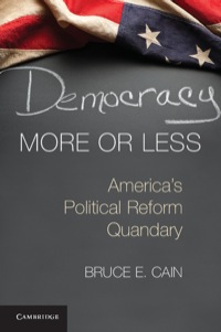 Cover image: Democracy More or Less 1st edition 9781107039636