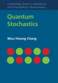 Imagen de portada: Quantum Stochastics 1st edition 9781107069190