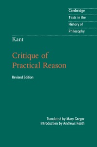 Cover image: Kant: Critique of Practical Reason 2nd edition 9781107092716