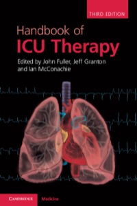 Cover image: Handbook of ICU Therapy 3rd edition 9781107641907