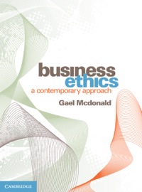 Cover image: Business Ethics 1st edition 9781107674059