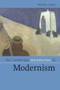 Titelbild: The Cambridge Introduction to Modernism 9780521828093