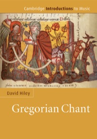Imagen de portada: Gregorian Chant 1st edition 9780521870207