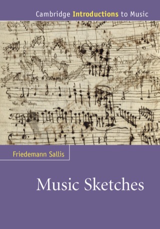 Imagen de portada: Music Sketches 1st edition 9780521866484