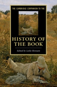 Imagen de portada: The Cambridge Companion to the History of the Book 1st edition 9781107023734