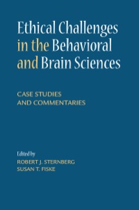Cover image: Ethical Challenges in the Behavioral and Brain Sciences 1st edition 9781107039735