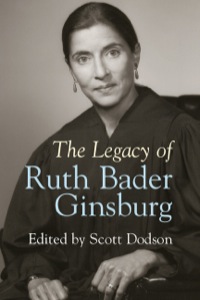 Omslagafbeelding: The Legacy of Ruth Bader Ginsburg 1st edition 9781107062467