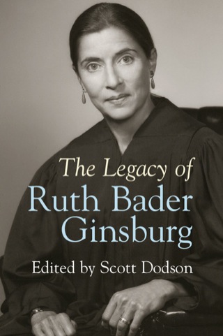 Imagen de portada: The Legacy of Ruth Bader Ginsburg 1st edition 9781107062467