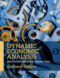 Imagen de portada: Dynamic Economic Analysis 1st edition 9781107083295