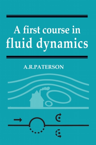 Imagen de portada: A First Course in Fluid Dynamics 9780521274241