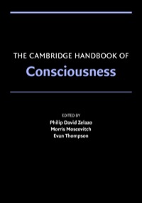 Cover image: The Cambridge Handbook of Consciousness 1st edition 9780521857437