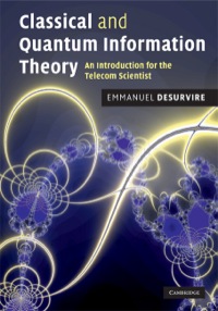 صورة الغلاف: Classical and Quantum Information Theory 1st edition 9780521881715