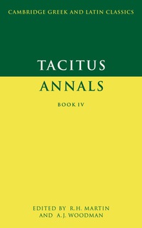 صورة الغلاف: Tacitus: Annals Book IV 9780521315432