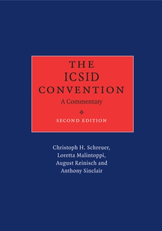 Cover image: The ICSID Convention 2nd edition 9780521885591