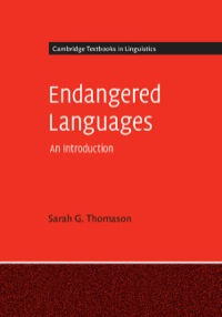 表紙画像: Endangered Languages 1st edition 9780521865739